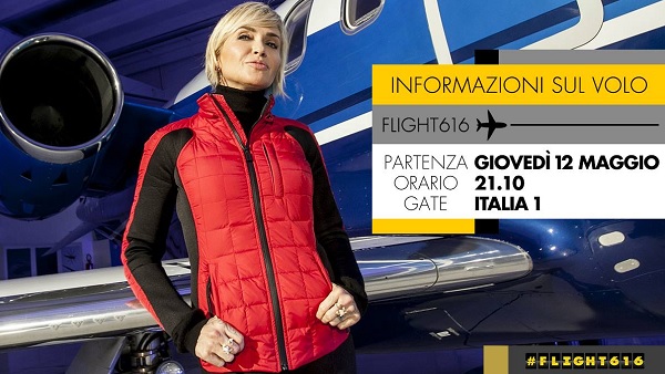 Flight 616, l’adventure-dating show di Italia 1, con Paola Barale