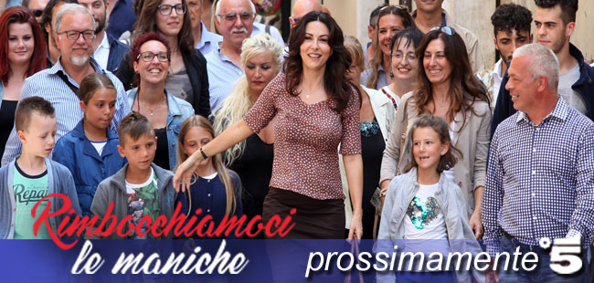 Rimbocchiamoci le maniche, con Sabrina Ferilli, a settembre su Canale 5 (anticipazioni)