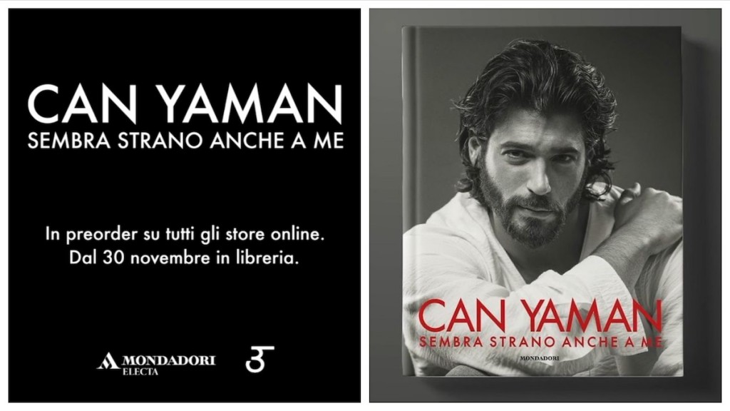 “Sembra strano anche a me”, il libro di Can Yaman